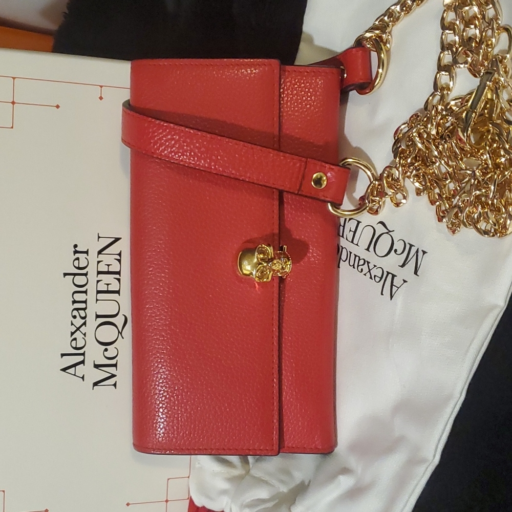 Alexander McQueen Wallet with COA